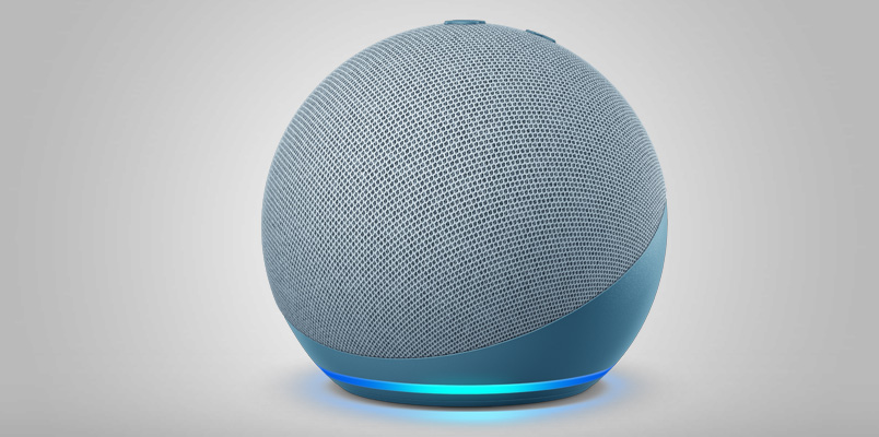 Echo Dot azul 4a generacion