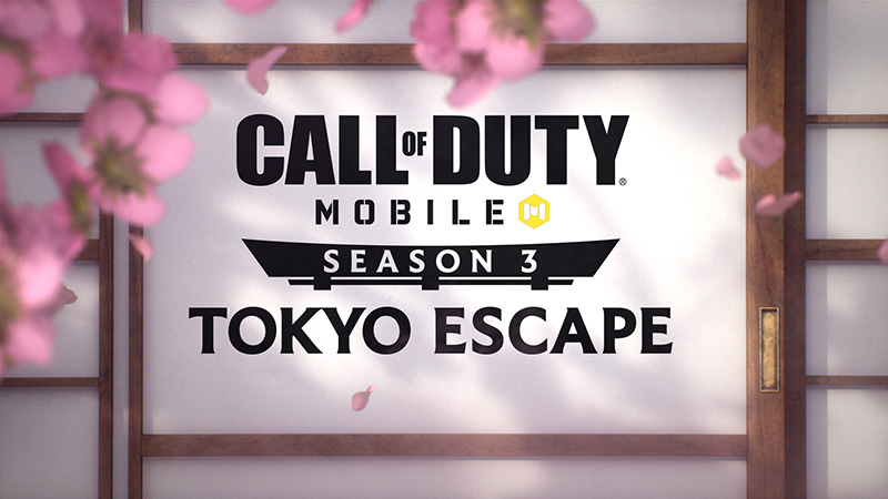 Call of Duty Mobile Tokyo Escape Temporada 3 logo