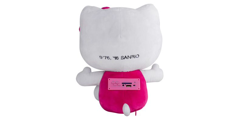 Hello Kitty Abrazo de Flor de Ginga atras