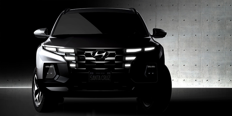 Hyundai Santa Cruz 2022 boceto