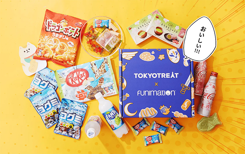 Anime Marathon Munchies Funimation X TokyoTreat