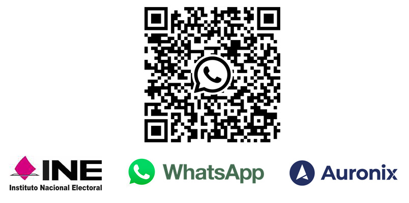 INE Elecciones 2021 WhatsApp