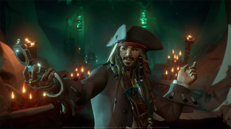 Jack Sparrow Sea of Thieves A Pirates Life