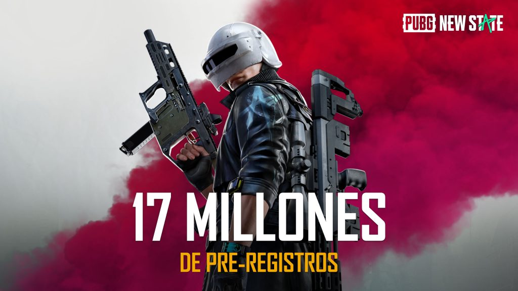 PUBG NEW STATE 17 millones de preregistros