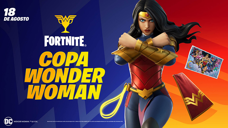 Copa Wonder Woman Fortnite