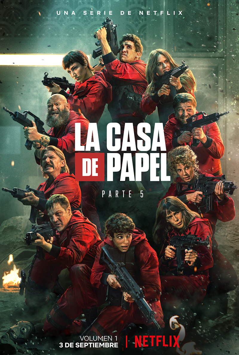 La casa de Papel Parte 5 Vol 1 Poster