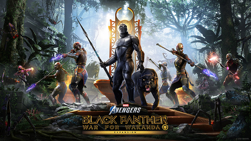 Marvels Avengers Guerra por Wakanda