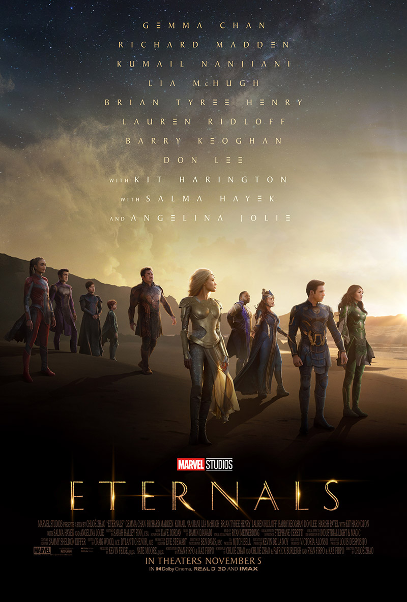 Segundo poster Eternals segundo trailer