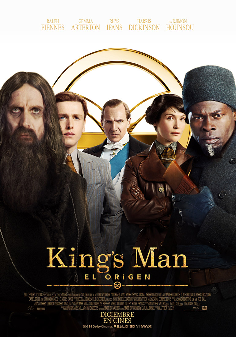 THE KINGS MAN POSTER agosto 2021