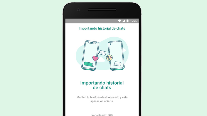 WhatsApp transferir iOS a Android