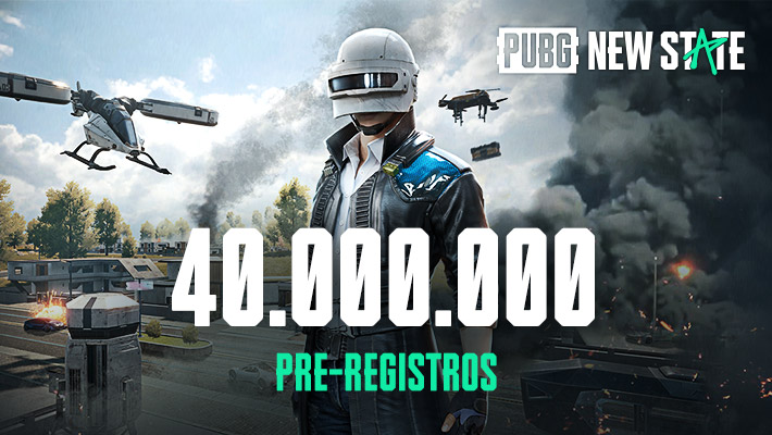 PUBG NEW STATE 40 millones