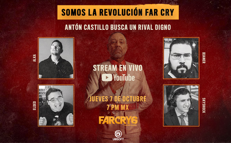 Far Cry 6 stream lanzamiento