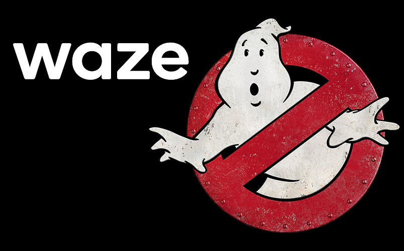 Waze Ecto-1 Ghostbusters