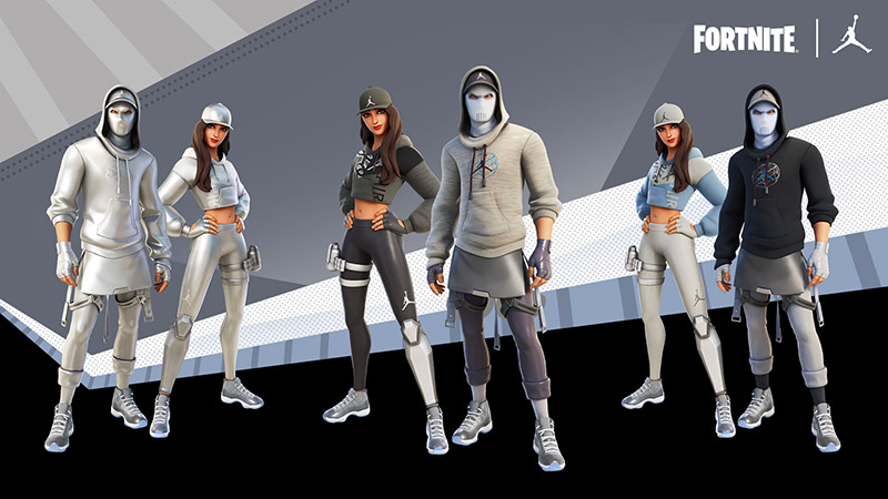 Fortnite x Jordan cosmeticos 2021