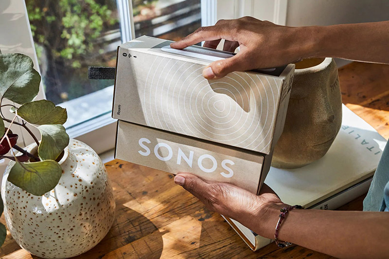 Sonos empaque sustentable