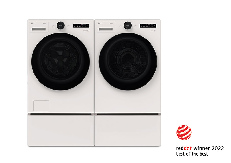 LG washer dryer Premio Red Dot 2022