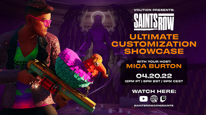 Personalizacion de Saints Row evento