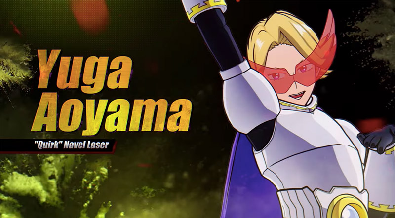 Yuga Aoyama ya está disponible en My Hero One's Justice 2