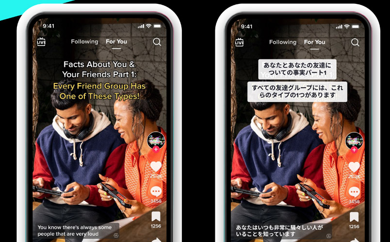 Nuevas herramientas de traducción y subtítulos en TIkTok