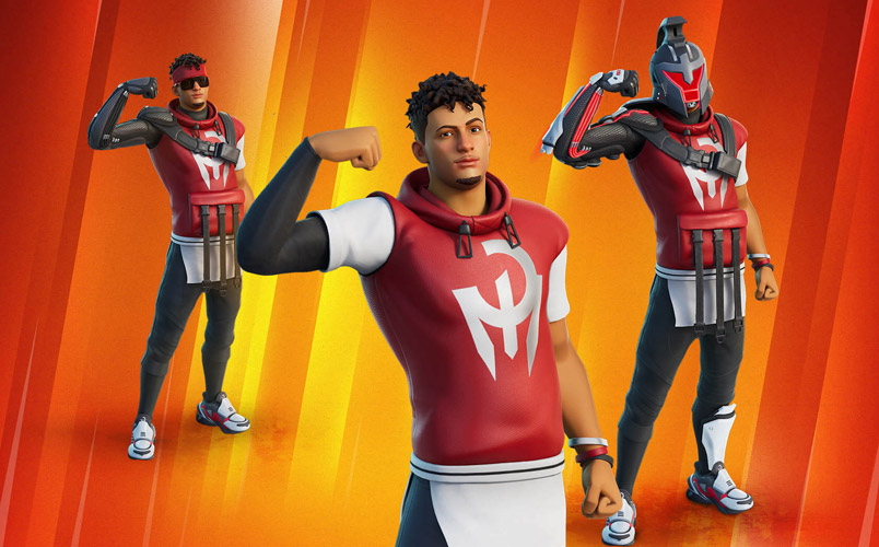 Patrick Mahomes Serie de ídolos Fortnite