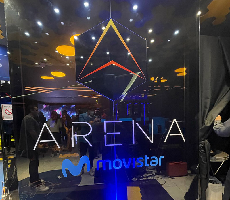 Arena The Place to Play Movistar