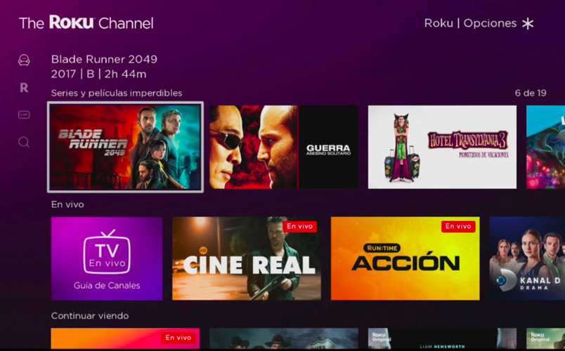 The Roku Channel Mexico