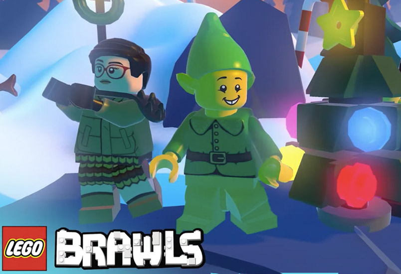 LEGO Brawls Navidad contenido