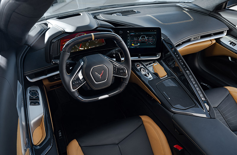 Corvette E-Ray 2024 interior