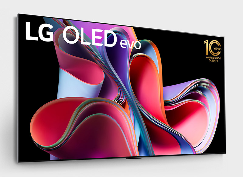 LG OLED EVO 2023 costado