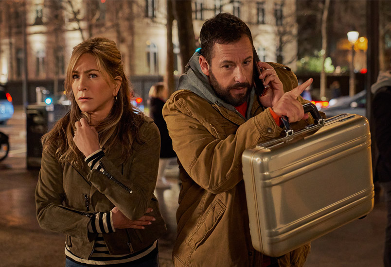 Misterio a la vista Adam Sandler, Jennifer Aniston