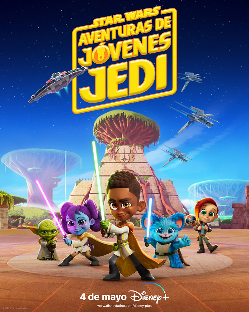 Star Wars Aventuras de Jóvenes Jedi poster