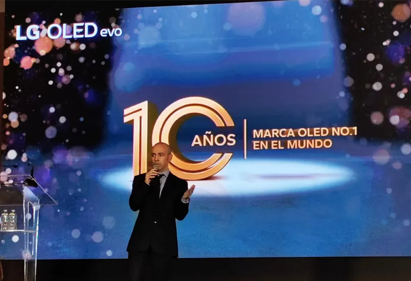 LG OLED 10 anos Mexico