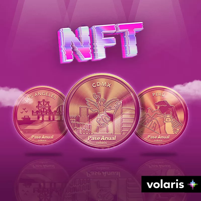 NFTs Pase Anual Volaris