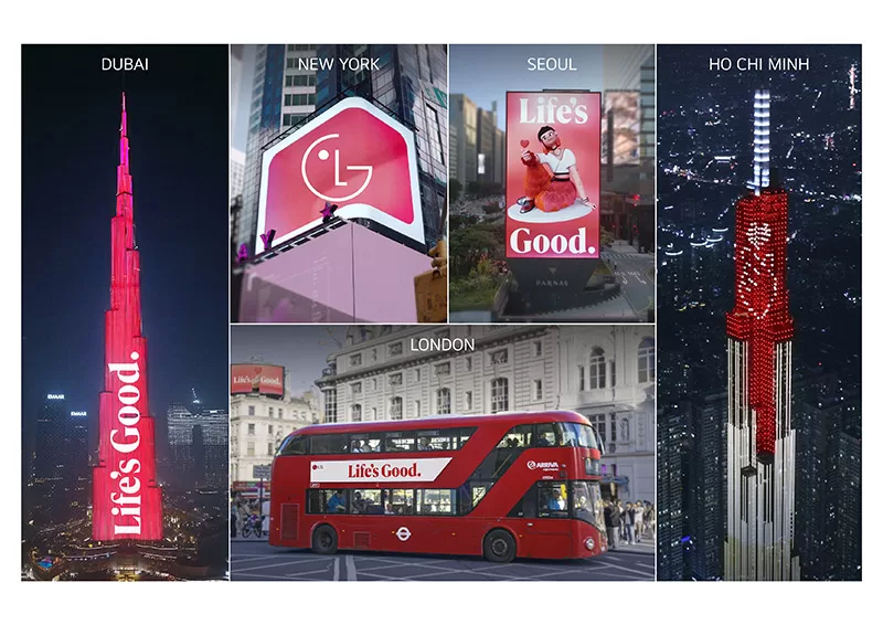 LG Electronics Life's Good campaña