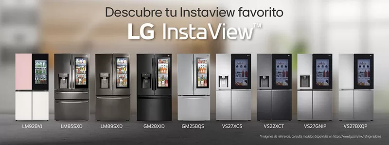 LG InstaView 2023 linea Mexico