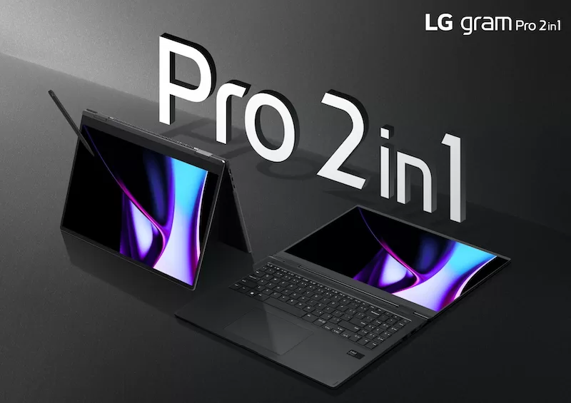 LG Gram Pro stream 2 en 1