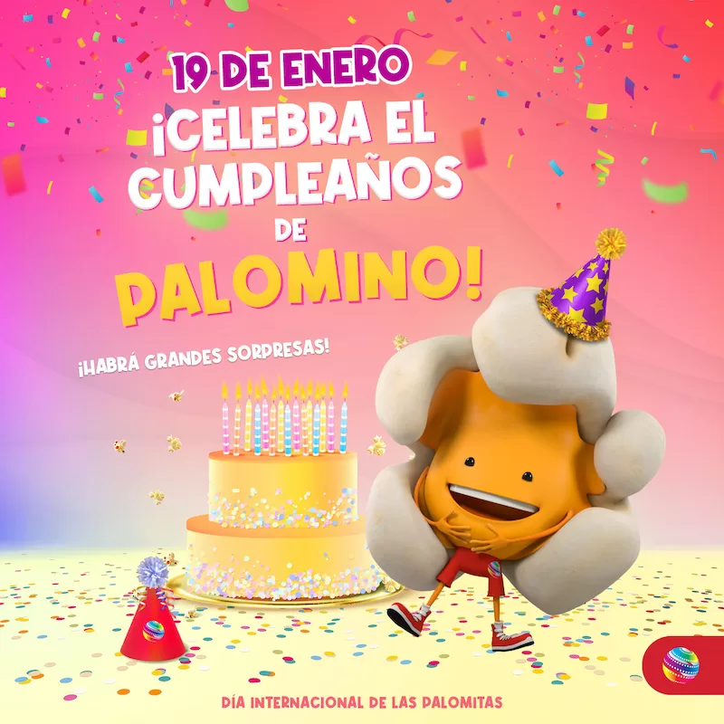 Nacho Palomino cumpleaños promos