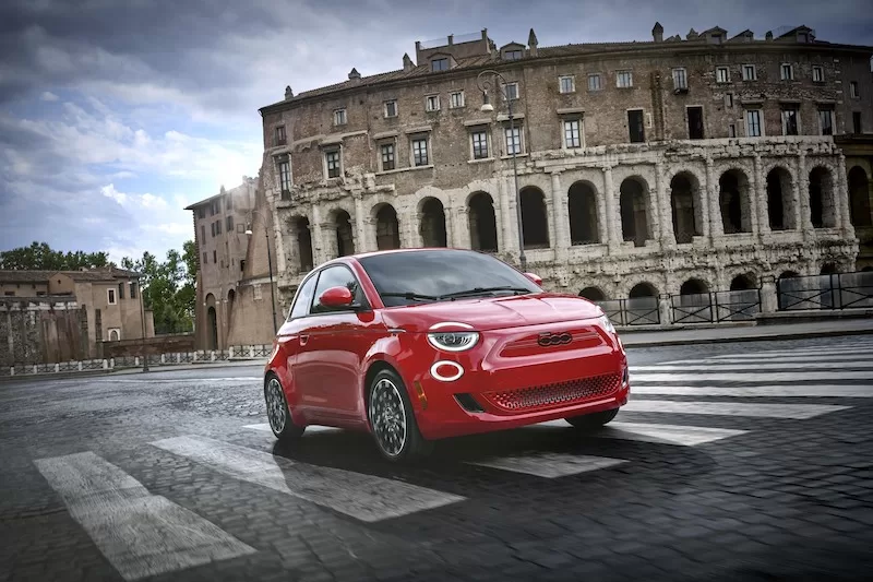 Fiat 500e frente