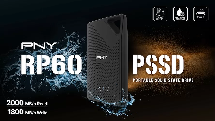 PNY RP60 Portable SSD 1TB