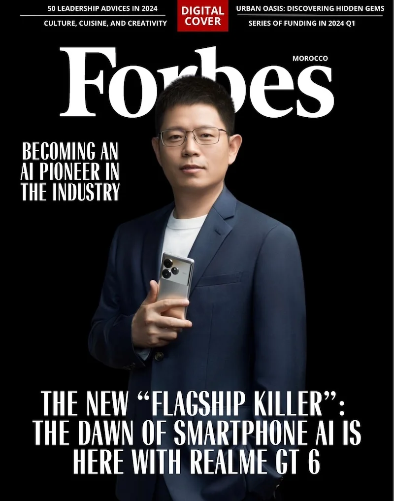 Sky Li realme Forbes portada