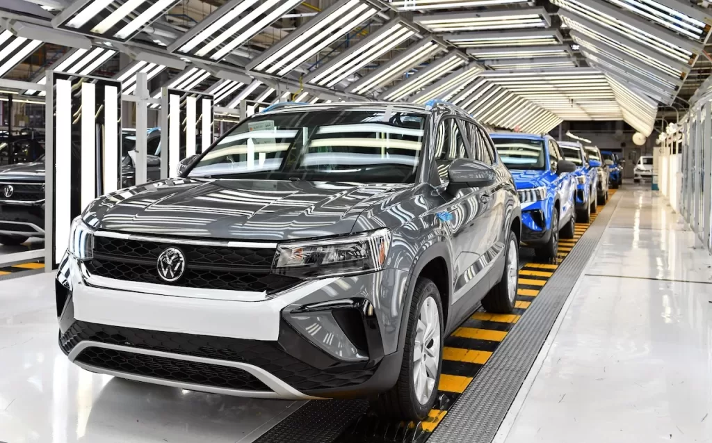 Volkswagen de México Taos produccion Mexico mayo 2024