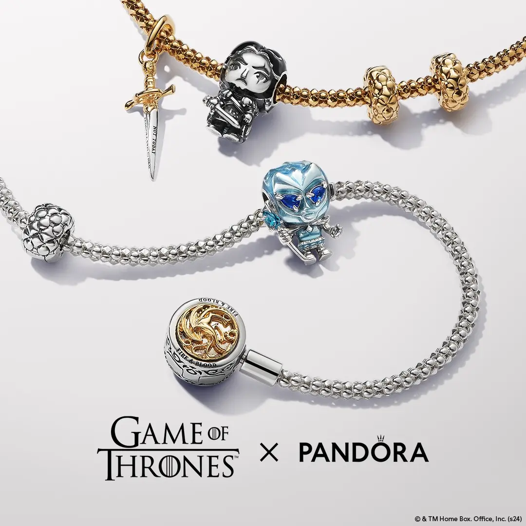 House of the Dragon x Pandora charms