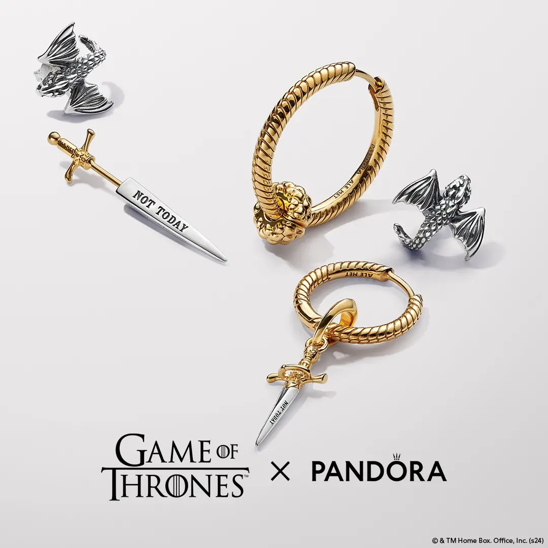 House of the Dragon x Pandora piezas