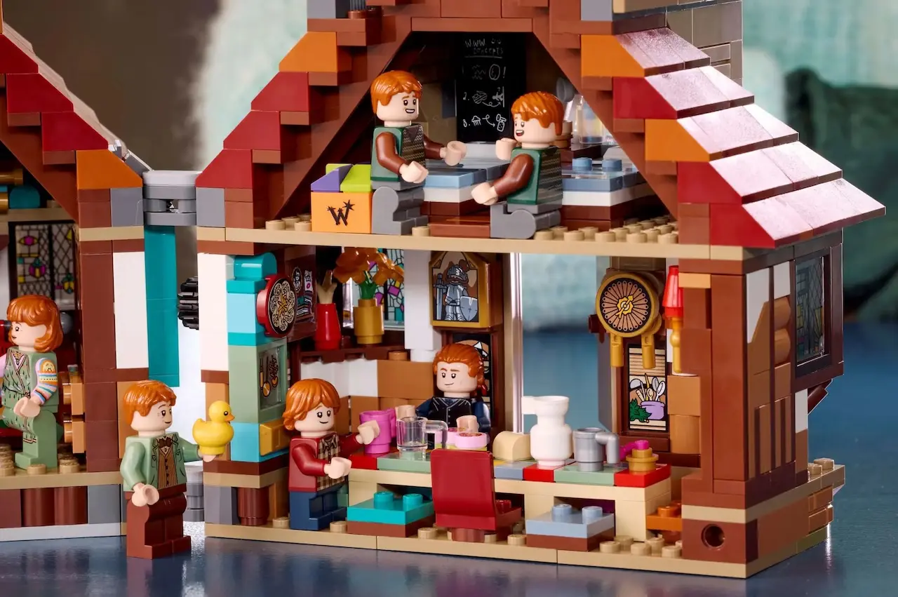 LEGO Harry Potter The Burrow Collectors Edition detalles copia