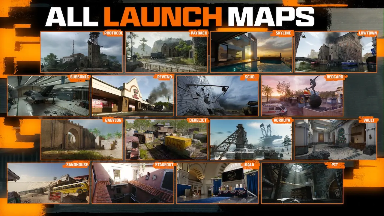 Mapas multijugador Black Ops 6 Call of Duty NEXT