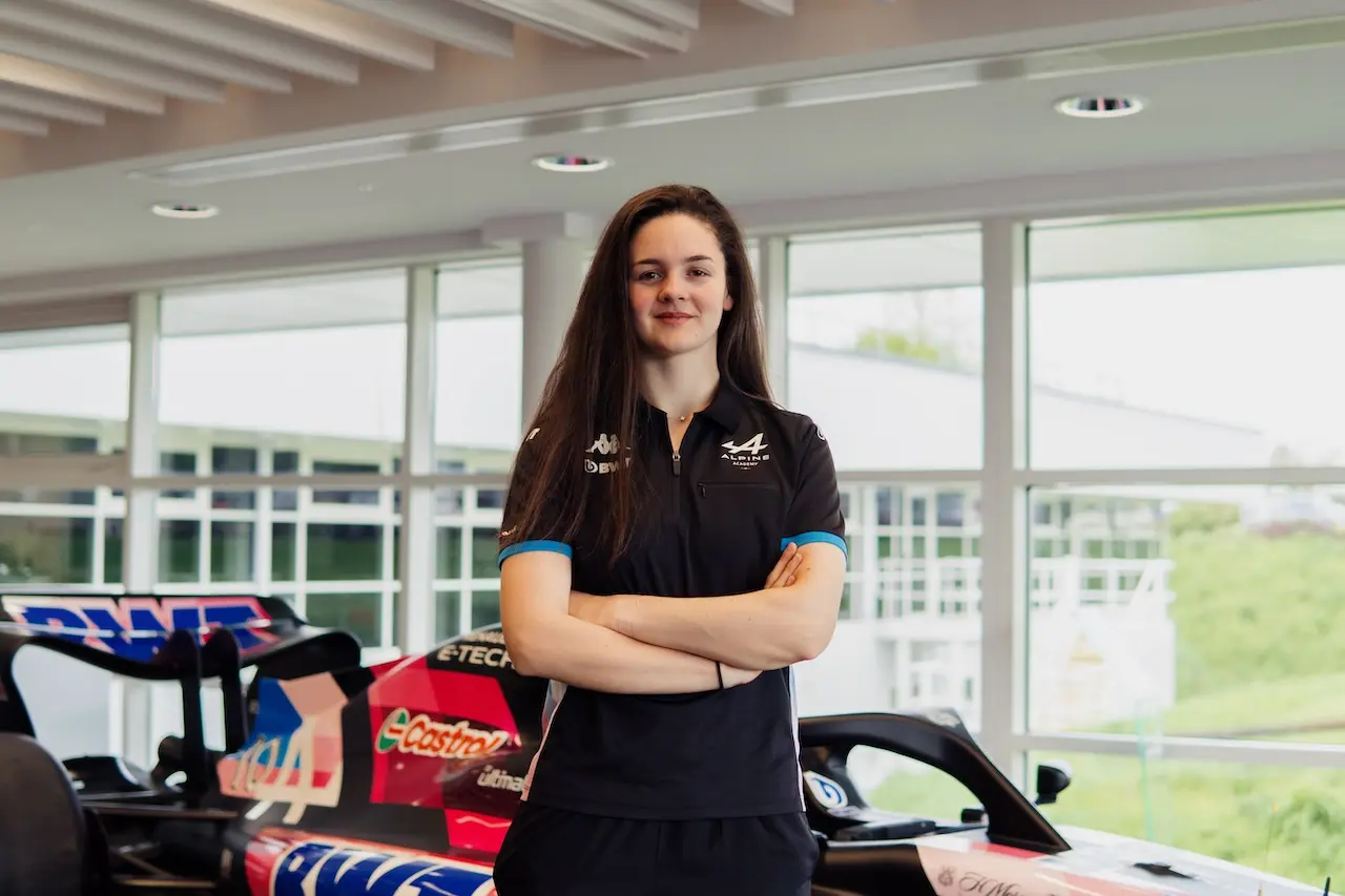 Abbi Pulling pruebas Formula E Team