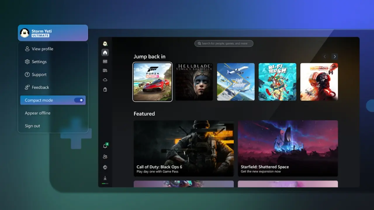 App Xbox Windows Home