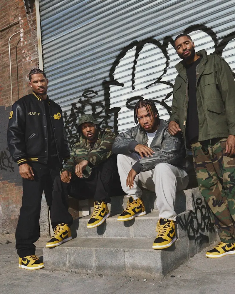 Nike x Wu-Tang Clan Dunk Hi grupo