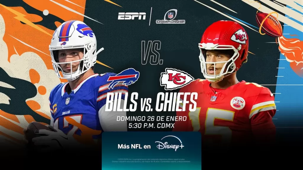 Final de Conferencia Americana ESPN - Bills vs Chiefs