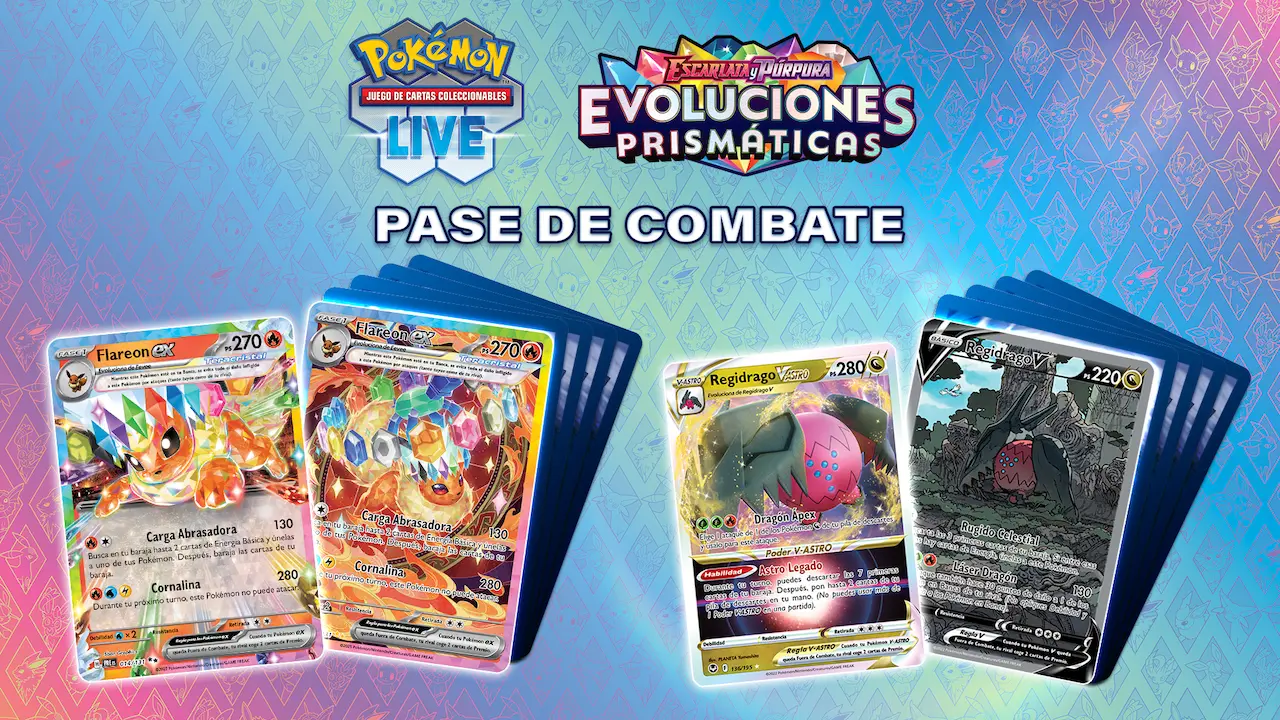 JCC Pokémon Escarlata y Púrpura-Evoluciones Prismáticas Eevee